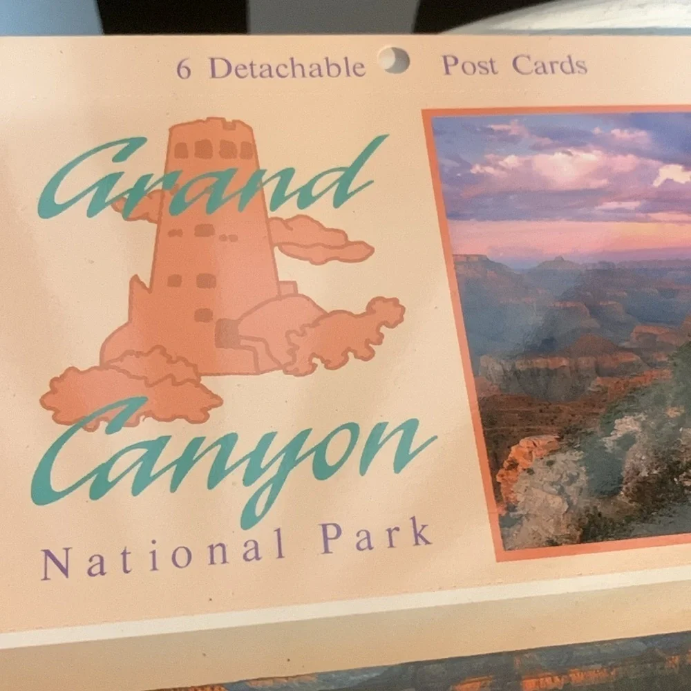 Grand Canyon and Yosemite National Park Vintage Postcard Set of 18 Brand New
